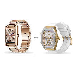 ICE Watch Smart TKS 2.0 - Rose-gold + Ice Boliday Blanc et Or