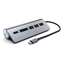 SATECHI USB-C Combo Hub pour Desktop - Gris