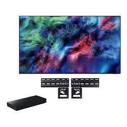Samsung Micro RGB TMR65R95H + Boitier sans fil One Connect + Support Mural  