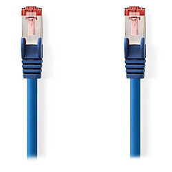 Nedis Câble RJ45 catégorie 6 S/FTP 1 m - Bleu