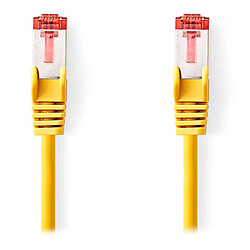 Nedis Câble RJ45 catégorie 6 S/FTP 0.5 m - Jaune