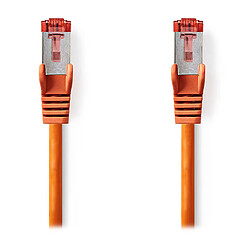 Nedis Câble RJ45 catégorie 6 S/FTP 5 m - Orange