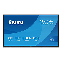 iiyama 86" LED - ProLite TE8613A-B3AG - Ecran tactile et interactif 4K UHD 
