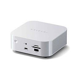 Satechi CubeDock Thunderbolt 5 avec slot SSD - Argent