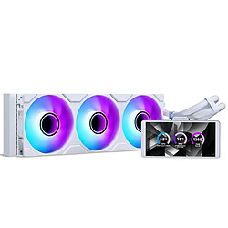 Phanteks Glacier One 360M25 LCD - Blanc