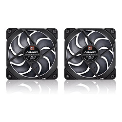 Noctua NF-A12x25 G2 PWM Sx2-PP chromax.black