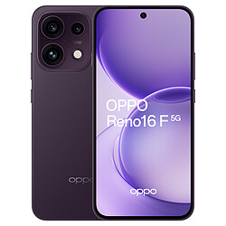 OPPO Reno16 F 5G Noir Violet - 256 Go - 8 Go 