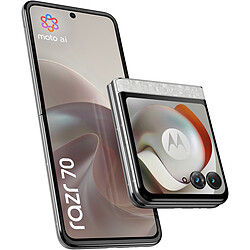 Motorola Razr 70 PANTONE Bright White -  256 Go - 8 Go  