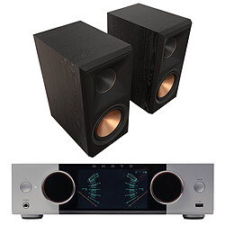 Onkyo Muse Y-50 Argent + Klipsch RP-600M II Ebène Onkyo Muse Y-50 Argent + Klipsch RP-600M II Ebène
