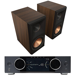 Onkyo Muse Y-40 Noir + Klipsch RP-600M II Ebène