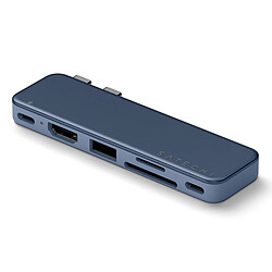 Satechi USB-C Snap Hub 6-en-1 - Indigo