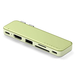 Satechi USB-C Snap Hub 6-en-1 - Citrus