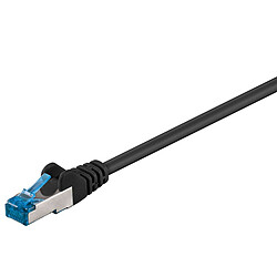 Goobay Câble RJ45 catégorie 6a S/FTP 2 m Noir