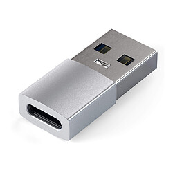 SATECHI Adaptateur USB 3.0 USB-A Mâle vers USB-C - Argent