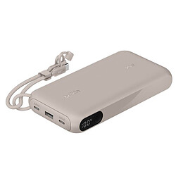 Belkin BoostCharge Powerbank 20K avec Ecran - Sable