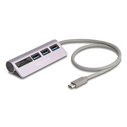 DeLock Hub USB 3.0 Type-C vers 3 ports USB 3.0 + slots SD/MicroSD DeLock Hub USB 3.0 Type-C vers 3 ports USB 3.0 + slots SD/MicroSD