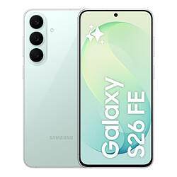 Samsung Galaxy S26 FE Vert d'eau - 256 Go