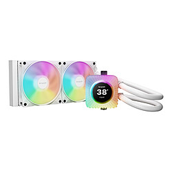 be quiet! Light Loop IO LCD 240 mm Blanc