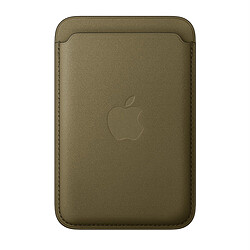 Apple FineWoven Wallet with MagSafe Olive sombre pour Apple iPhone