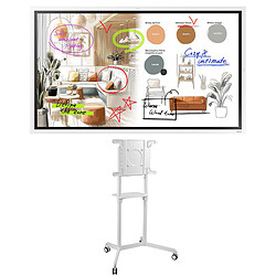 Samsung Flip 5 WMFX 55" + Neomounts NS-M1250WHITE