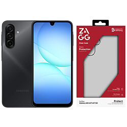 Samsung Galaxy A17 5G Noir - 128 Go - 4 Go + ZAGG Clear Case OFFERTE