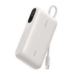 Belkin Powerbank USB-C 10K en 45 W avec câble USB-C intégré - Sable Belkin Powerbank USB-C 10K en 45 W avec câble USB-C intégré - Sable