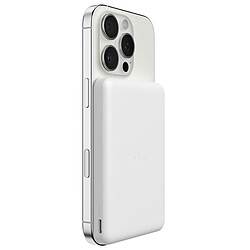Belkin BoostCharge Batterie Externe Magnétique 5K - Blanc Belkin BoostCharge Batterie Externe Magnétique 5K - Blanc