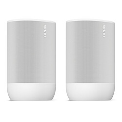 SONOS Pack de 2x Move 2 Blanc
