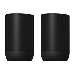SONOS Pack de 2x Move 2 Noir