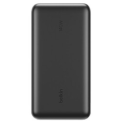 Belkin Batterie de secours USB-C 25K en 140W pour PC avec cable USBC intégré - Noir
