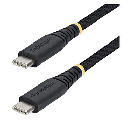 StarTech.com Câble USB-C 60W  Noir - 15 cm