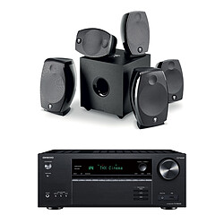 Onkyo TX-NR6100B Noir + Focal Sib Evo 5.1.2 Dolby Atmos