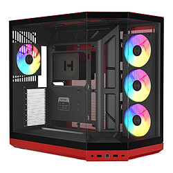 HYTE Y50 Black Cherry (Noir/Rouge)