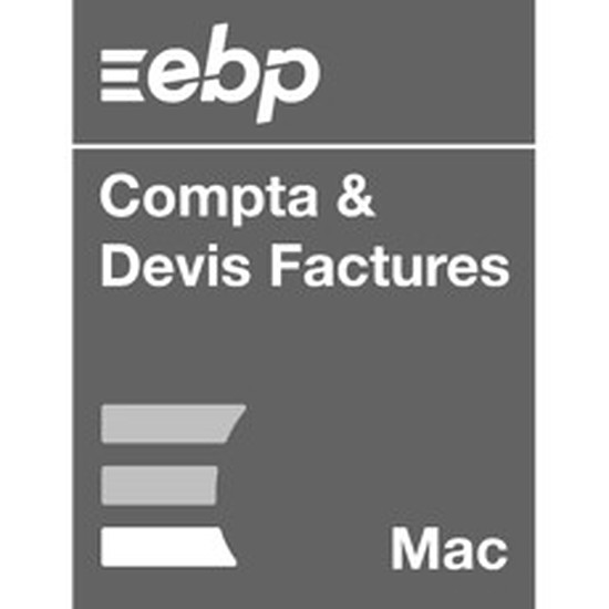 Logiciel comptabilité et gestion EBP Compta & Devis Factures MAC - Licence perpétuelle - 1 poste - A télécharger