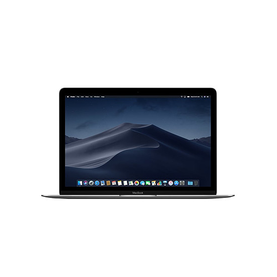 Macbook reconditionné Apple MacBook 12" 256 Go avec écran Retina (2017) (MNYG2LL/A) Gris sidéral · Reconditionné