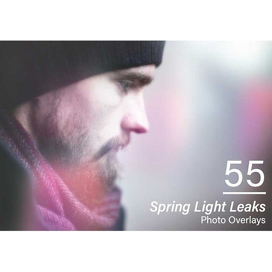 Logiciel image et son 55 superpositions de lumière du printemps  - Licence perpétuelle - 1 utilisateur - A télécharger