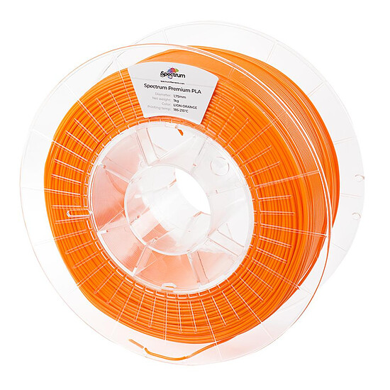 Filament 3D Spectrum Premium PLA orange (lion orange) 1,75 mm 1kg