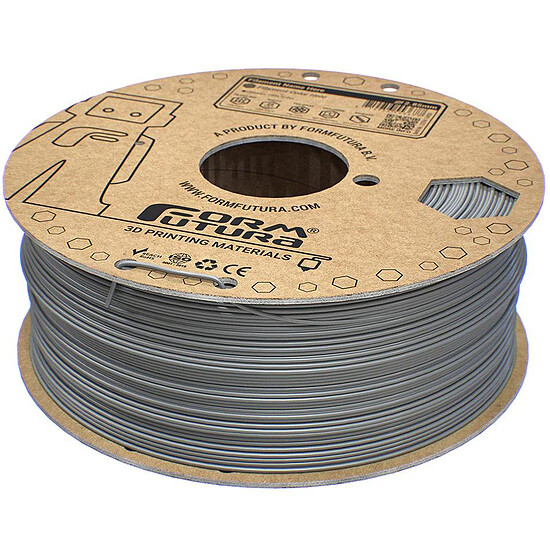 Filament 3D FormFutura EasyFil ePLA gris (grey aluminium) 1,75 mm 1kg