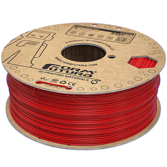 Filament 3D FormFutura EasyFil ePLA rouge (traffic red) 1,75 mm 1kg