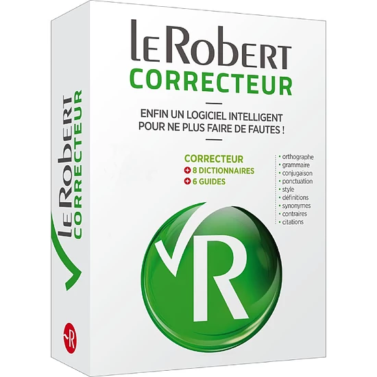 Logiciel bureautique Le Robert Correcteur 2023  - Licence perpétuelle - 1 poste - A télécharger