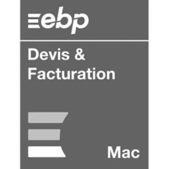 Logiciel comptabilité et gestion EBP Devis et Facturation  MAC - Licence perpétuelle - 1 poste - A télécharger