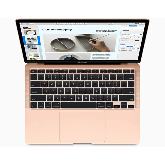 MacBook reconditionné Apple Macbook Air (2020) Or Rose 8Go/256Go (MWTJ2FN/A) · Reconditionné - Autre vue