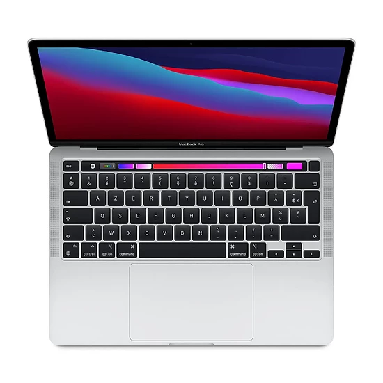 MacBook reconditionné MacBook Pro Touch Bar 13'' M1 16Go 256Go SSD 2020 Argent · Reconditionné - Autre vue