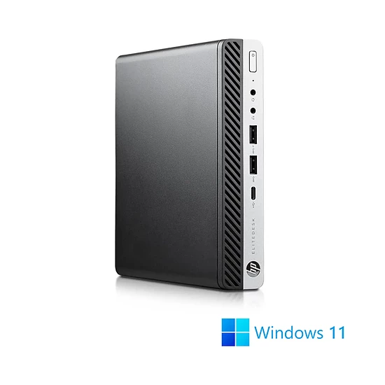 PC de bureau reconditionné Pack Pack HP EliteDesk 800 G4 DM (HP29989) · Reconditionné - Autre vue
