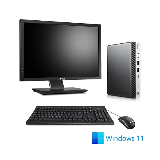 PC de bureau reconditionné Pack HP ProDesk 600 G4 DM (HP31618) · Reconditionné