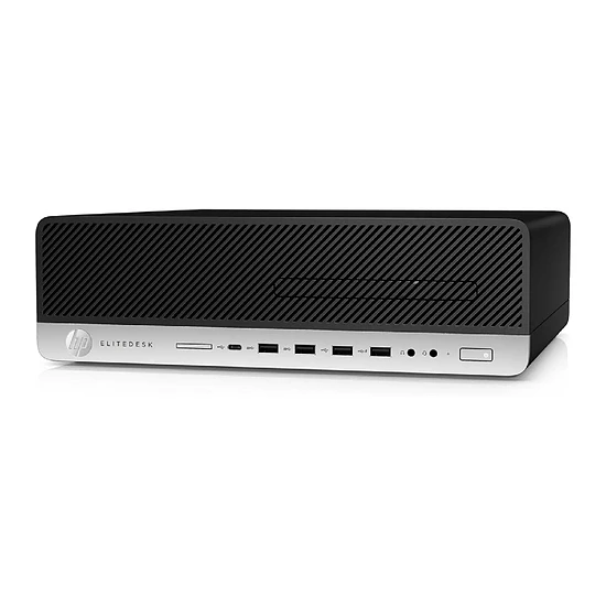 PC de bureau reconditionné HP EliteDesk 800 G4 SFF (8512SSDi7) · Reconditionné - Autre vue