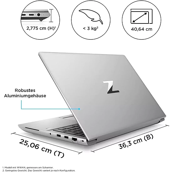PC portable reconditionné HP ZBook Fury 16 G9 (g9-2) · Reconditionné - Autre vue