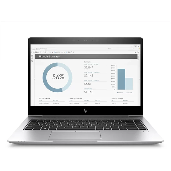 PC portable reconditionné HP Elitebook 840 G4 14" Core i5 2,6 GHz - SSD 256 Go - 32 Go AZERTY - Français · Reconditionné - Autre vue