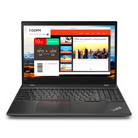 PC portable reconditionné LENOVO Thinkpad T580 15" Core i7 1,8 GHz - SSD 256 Go - 16 Go AZERTY - Français · Reconditionné - Autre vue
