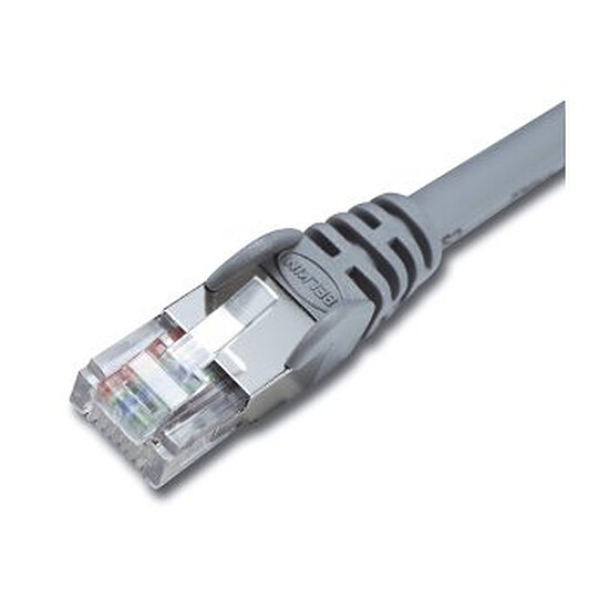 Câble RJ45 Belkin Câble Ethernet RJ45 UTP Gris - 10m Snagless